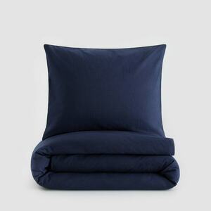 Reserved - Hullámkrepp ágynemű-garnitúra - Tengerészkék kép