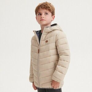 Reserved - Steppelt kapucnis dzseki - Bézs kép