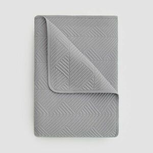 Reserved - Geometrikus mintájú ágytakaró - Szürke kép