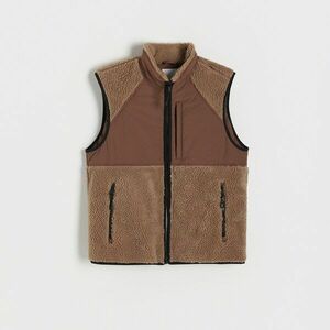 Reserved - Mellény állógallérral - Barna kép