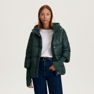 Reserved - Dzseki bordás mandzsettával - Zöld kép