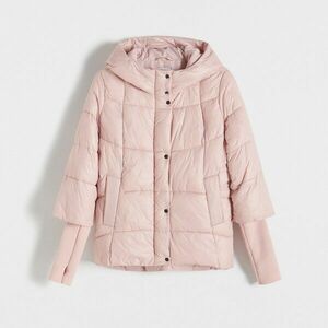 Reserved - Dzseki bordázott mandzsettával - Rózsaszín kép