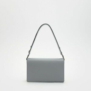 Reserved - Műbőr kézitáska - Világosszürke kép