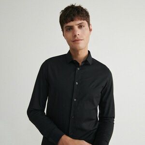 Reserved - Slim fit ing - Fekete kép