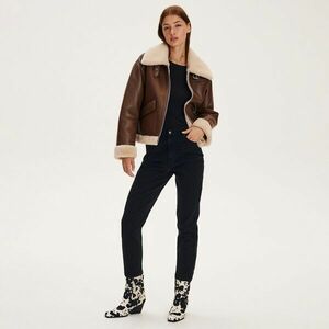 Reserved - Magas derekú nadrág - Fekete kép