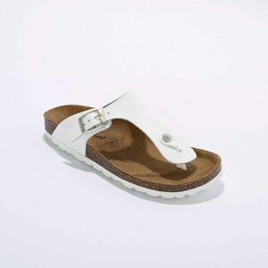 Flip-flopok fém csattal, fekete kép