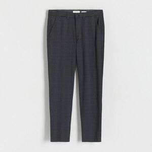 Reserved - Chino slim nadrág - Tengerészkék kép