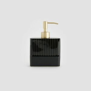 Reserved - Kerámia szappanadagoló - Fekete kép