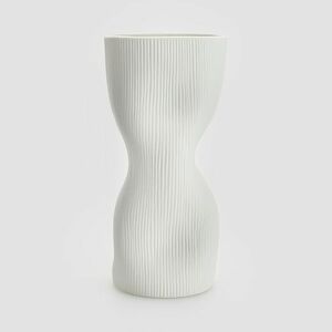 Reserved - Organikus formájú váza - Fehér kép