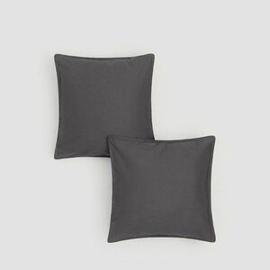 Reserved - 2 darab pamut párnahuzat - Szürke kép