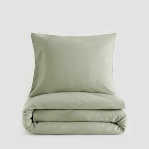 Reserved - Hullámkrepp ágynemű-garnitúra - Zöld kép