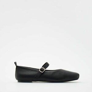 Reserved - Bőr balerinacipő - Fekete kép