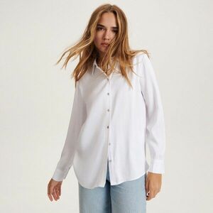 Reserved - Szatén viszkózing - Krém kép