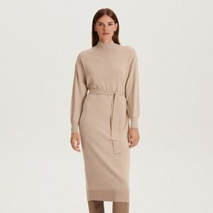 Reserved - Gyapjú midiruha - Bézs kép