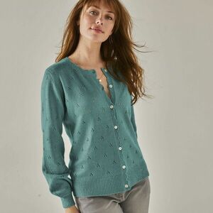 Pointelle kötött kardigán kép