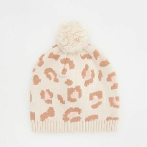 Reserved - Beanie sapka bojttal - Krém kép