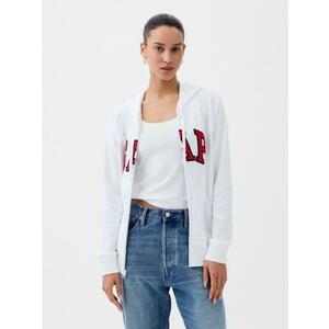 Kapucnis pulóver logóval és kapucnival kép