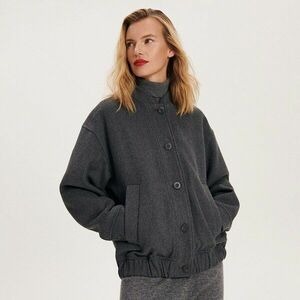 Reserved - Bomberdzseki gyapjúkeverékből - Szürke kép