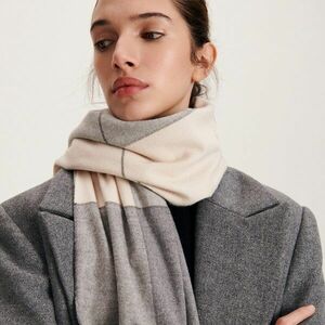 Reserved - Kockás sál - Világosszürke kép