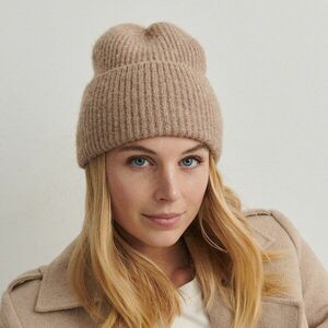 Reserved - Dzsörzé beanie sapka - Bézs kép