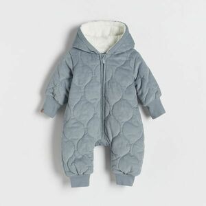 Reserved - Bélelt, hosszú szárú kezeslábas - Kék kép