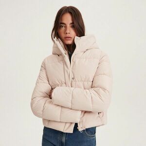 Reserved - Bélelt, steppelt dzseki - Krém kép