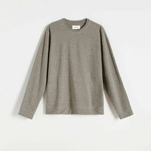 Reserved - Regular szabású, hosszú ujjú póló - Bézs kép