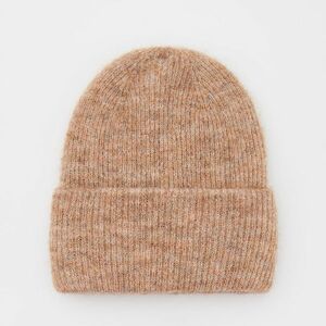 Reserved - Gyapjúkeverék beanie sapka - Szürke kép