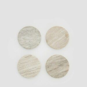 Reserved - Márvány poháralátétek - Bézs kép