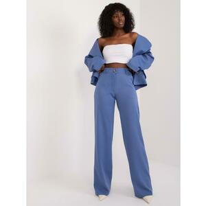 Női nadrág zsebekkel OBLA szürke kék kép