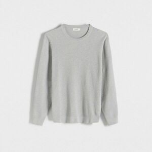 Reserved - Pamutpulóver - Világosszürke kép