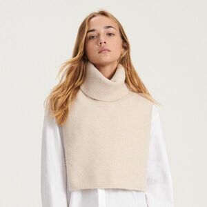 Reserved - Garbónyakú dzsörzégallér - Krém kép