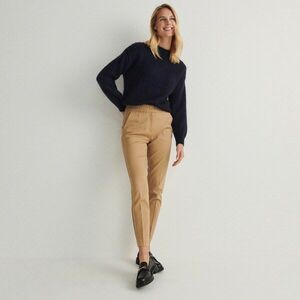 Reserved - Élére vasalt nadrág - Bézs kép