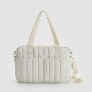 Reserved - Steppelt táska - Krém kép