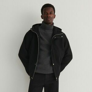 Reserved - Kapucnis dzseki - Fekete kép