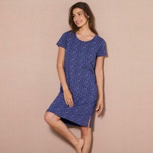 Rövid ujjú, leopárdmintás hálóing kép