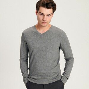 Reserved - V nyakú pulóver - Szürke kép