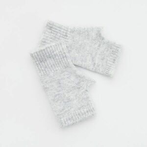 Reserved - Kötött ujjatlan kesztyű - Világosszürke kép
