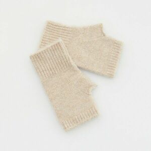 Reserved - Kötött ujjatlan kesztyű - Bézs kép