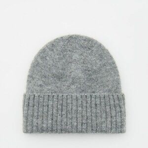 Reserved - Gyapjúkeverék beanie sapka - Szürke kép
