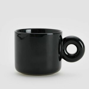 Reserved - Bögre kerek füllel - Fekete kép