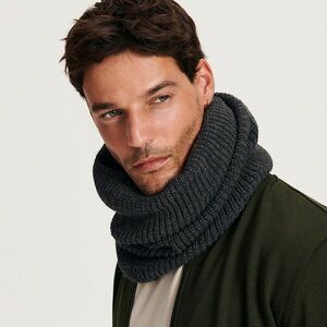 Reserved - Kötött csősál - Szürke kép