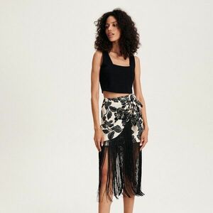 Reserved - Virágmintás szoknya - Többszínű kép