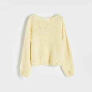 Reserved - Gyapjúkeverék pulóver - Sárga kép