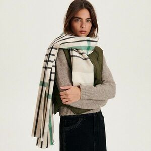 Reserved - Kockás sál - Zöld kép