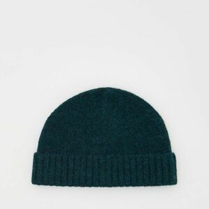 Reserved - Alpakagyapjú-keverék beanie sapka - Khaki kép