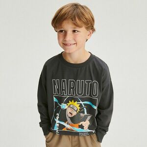 Reserved - Naruto oversized hosszú ujjú póló - Szürke kép