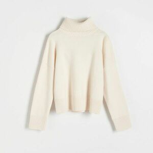 Reserved - Garbónyakú pulóver - Krém kép