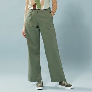 Twill széles nadrág a kisebb testalkatúaknak kép