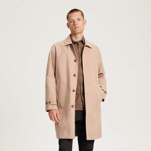 Reserved - Galléros kabát - Bézs kép